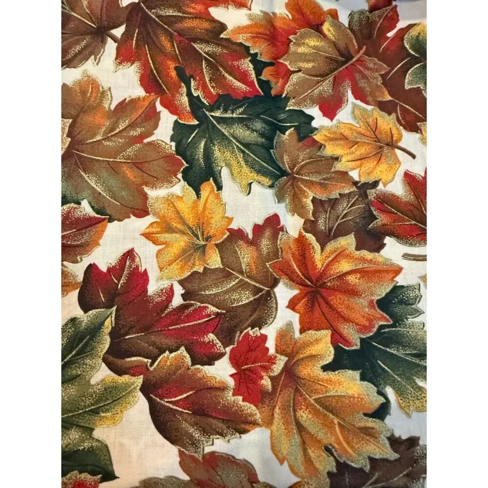Fall Leaves Fabric 1 yard 14